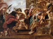 Peter Paul Rubens The Meeting of Abraham and Melchisedek oil painting on canvas